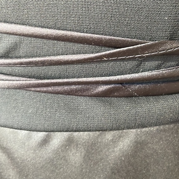 VINTAGE JIM HJELM Minimalist Halter Black Dress - Picture 7 of 8